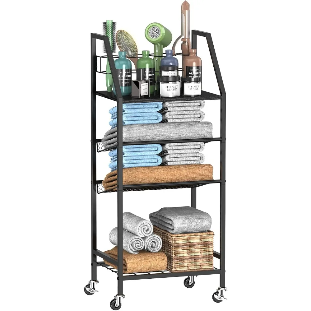 4-уровневая вешалка для полотенец, отдельно стоящая с органайзером для инструментов для волос, прочный металлический держатель для полотенец для ванной комнаты, вешалка для полотенец для бассейна, компактная
4-уровневая вешалка для полотенец, отдельно стоящая с органайзером для инструментов для волос, прочный металлический держатель для полотенец для ванной комнаты, вешалка для полотенец для бассейна, компактная