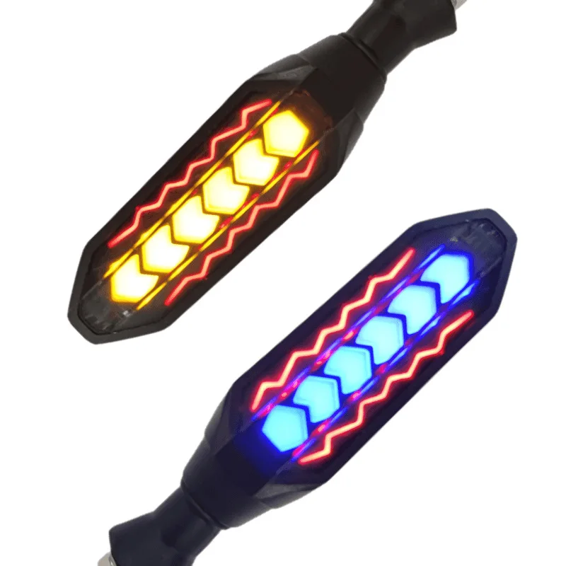 XP-M-L-02 Double Sided Flow LED Motorcycle Turn Signal Front/Rear Direction Indicator
XP-M-L-02 Double Sided Flow LED Motorcycle Turn Signal Front/Rear Direction Indicator
