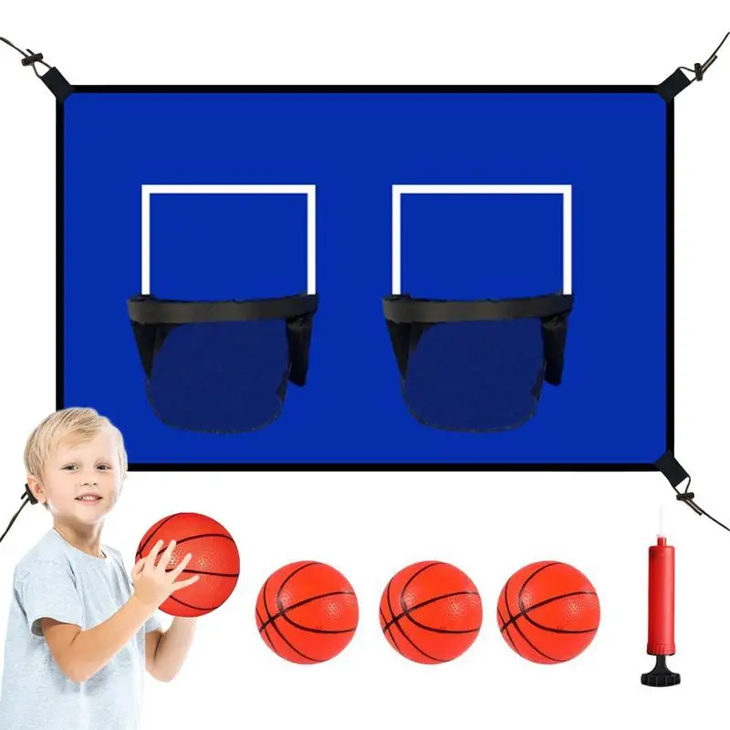 Basketball Goal For Trampoline Trampoline Hoop With Ball And Pump Shock-Absorbent Outdoor Sports Accessories For Backyard
Basketball Goal For Trampoline Trampoline Hoop With Ball And Pump Shock-Absorbent Outdoor Sports Accessories For Backyard