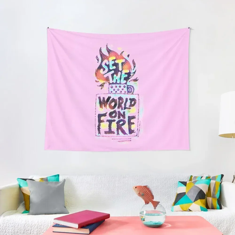 SET THE WORLD ON FIRE - CHERRY VANILLA Tapestry Bedroom Decor Aesthetic Room Decor Decoration Bedroom Tapestry 
SET THE WORLD ON FIRE - CHERRY VANILLA Tapestry Bedroom Decor Aesthetic Room Decor Decoration Bedroom Tapestry