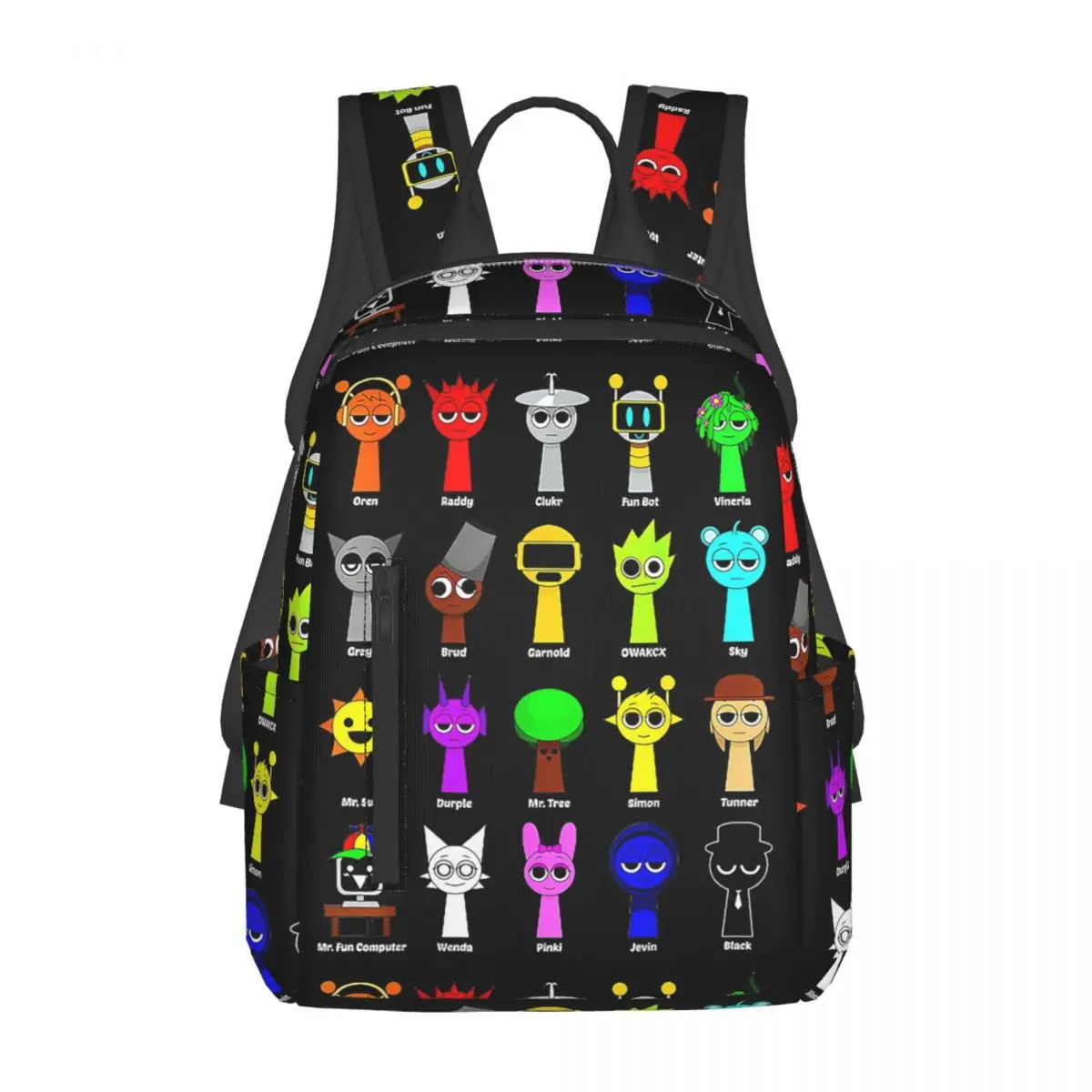 Детский рюкзак Sprunki Gaming Incredibox Sprunki, рюкзак большой вместимости, сумка для книг для мальчиков и девочек, школьная сумка, сумки на плечо
Детский рюкзак Sprunki Gaming Incredibox Sprunki, рюкзак большой вместимости, сумка для книг для мальчиков и девочек, школьная сумка, сумки на плечо