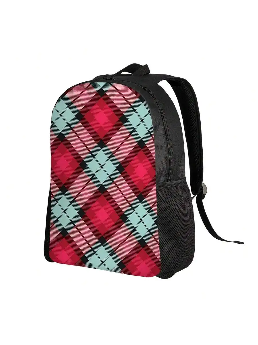 Plaid Pattern Unisex Backpack For Daily Commute Travel Durable Nylon Material
Plaid Pattern Unisex Backpack For Daily Commute Travel Durable Nylon Material