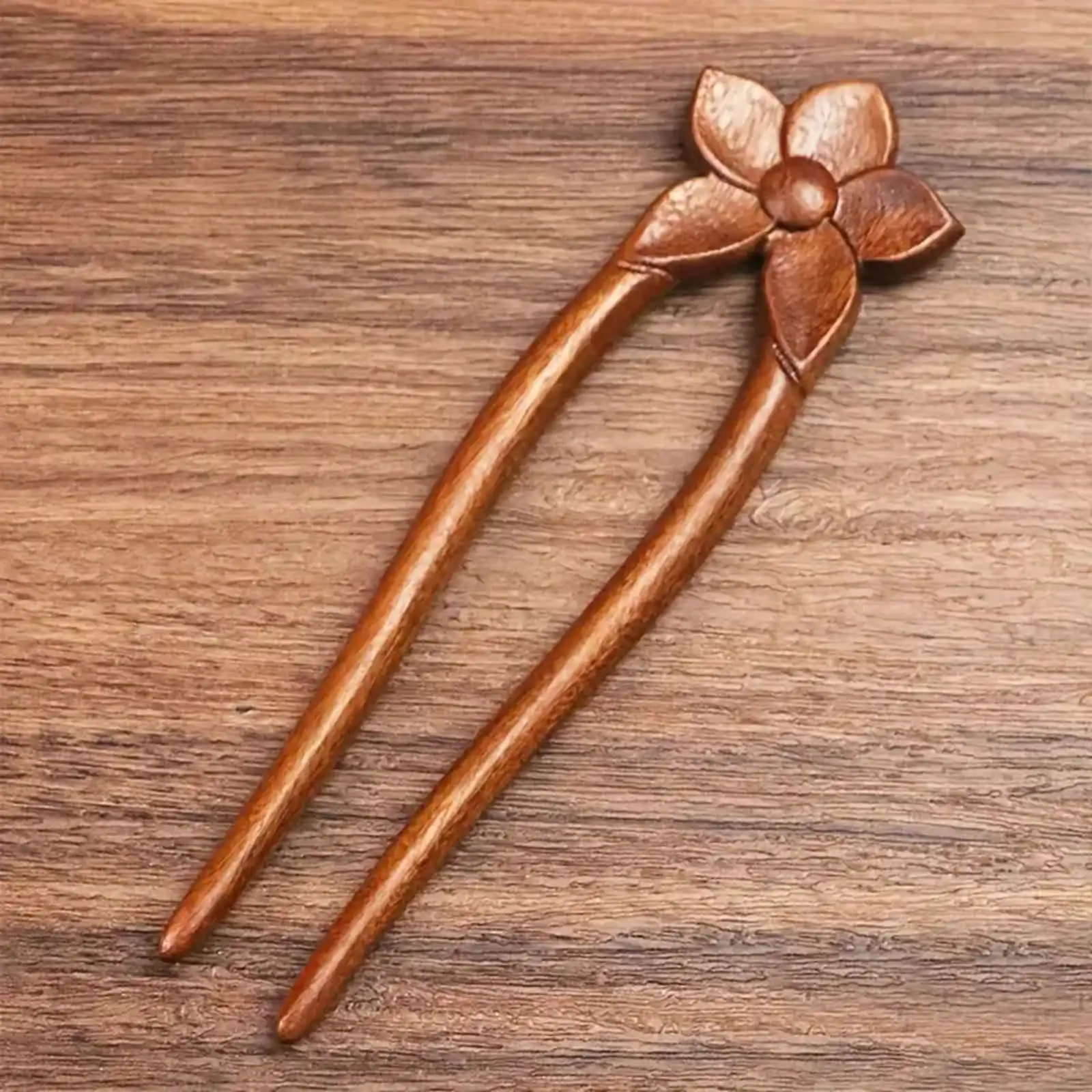 Vintage Floral Carved Wooden Hair Comb - Double Tip, Smooth Surface, Deep Red Brown, Perfect Christmas Gift For Women And Girls, Elegant Hair Accessory, Christmas Hair Ornament
Vintage Floral Carved Wooden Hair Comb - Double Tip, Smooth Surface, Deep Red Brown, Perfect Christmas Gift For Women And Girls, Elegant Hair Accessory, Christmas Hair Ornament