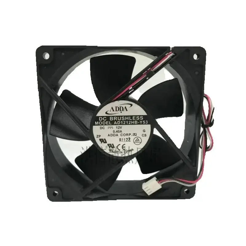 Ltsf For ADDA AD1212HB-Y53 DC 12V 0.40A 120x120x32mm 3-Wire Server Cooling Fan 12cm
Ltsf For ADDA AD1212HB-Y53 DC 12V 0.40A 120x120x32mm 3-Wire Server Cooling Fan 12cm