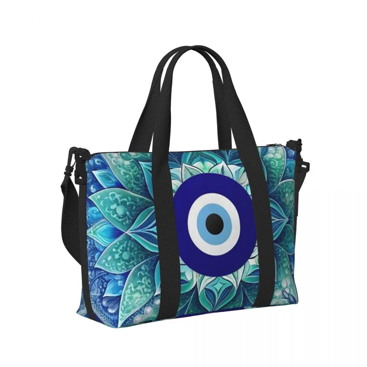 Средиземноморский сглаз Хамса Назаар Амулет Бохо Пляжная дорожная сумка Сумки-тоут для спортзала Спортивная женская дорожная сумка для покупок
Средиземноморский сглаз Хамса Назаар Амулет Бохо Пляжная дорожная сумка Сумки-тоут для спортзала Спортивная женская дорожная сумка для покупок