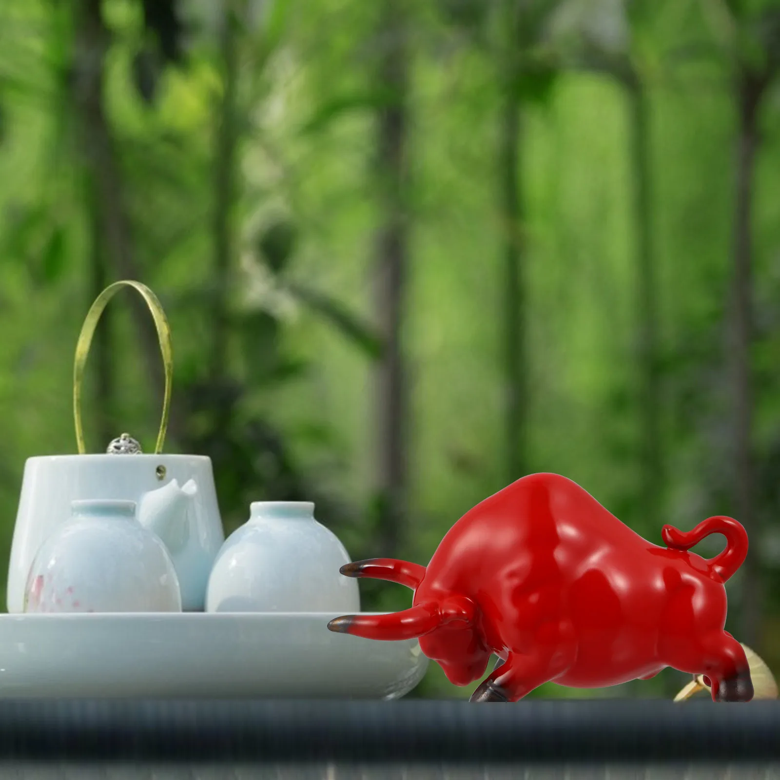 1Pcs Chinese Zisha Bull Tea Pet Ceramic Decoration Tea Ceremony Tray Ornament Feng Shui Prosperity Aroma Enhancer
1Pcs Chinese Zisha Bull Tea Pet Ceramic Decoration Tea Ceremony Tray Ornament Feng Shui Prosperity Aroma Enhancer