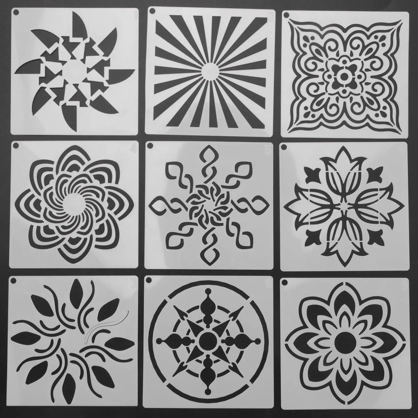 ABSK-36Pcs Mandala Painting Templates Perfect For DIY Rock Painting Art Canvas Wood Furniture Cards Painting
ABSK-36Pcs Mandala Painting Templates Perfect For DIY Rock Painting Art Canvas Wood Furniture Cards Painting