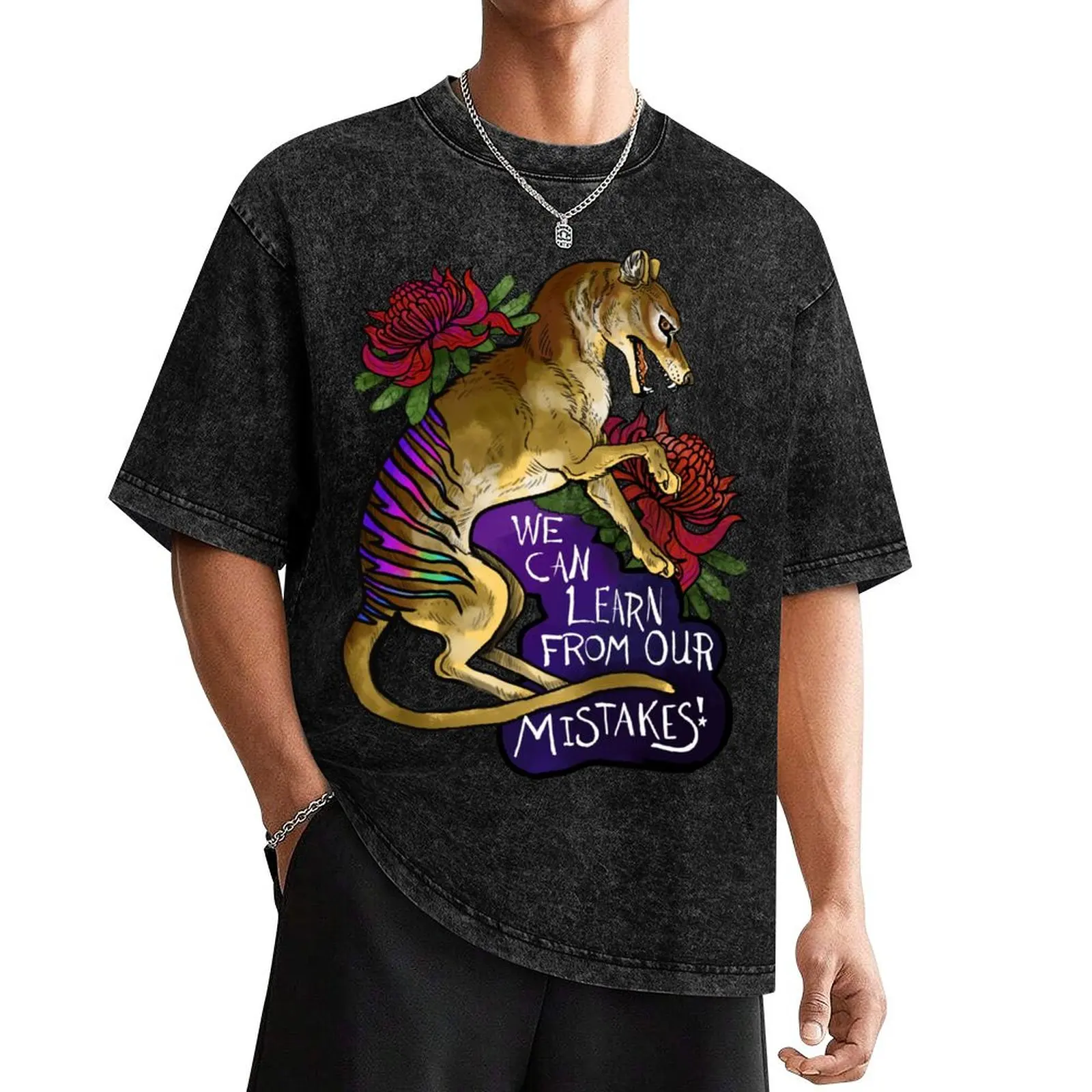Thylacine- we can learn from our mistakes T-Shirt shirts graphic tees croswit shirt man Louboutins anime shirt tshirts for men
Thylacine- we can learn from our mistakes T-Shirt shirts graphic tees croswit shirt man Louboutins anime shirt tshirts for men