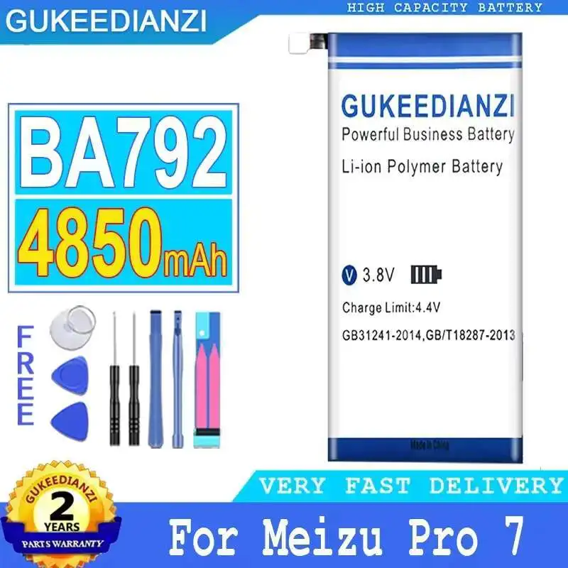 Reliable Replacement 4850Mah Mobile Phone Battery For Meizu Pro 7 M792Q M792C BA792
Reliable Replacement 4850Mah Mobile Phone Battery For Meizu Pro 7 M792Q M792C BA792