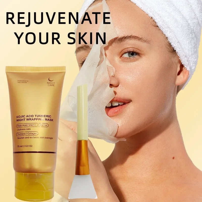 Kojic Acid Turmeric Wrapping Peel Off Mask Brightens & Defends Against Skin Stress Clear, Glowing Complexion, Korean Skincare
Kojic Acid Turmeric Wrapping Peel Off Mask Brightens & Defends Against Skin Stress Clear, Glowing Complexion, Korean Skincare
