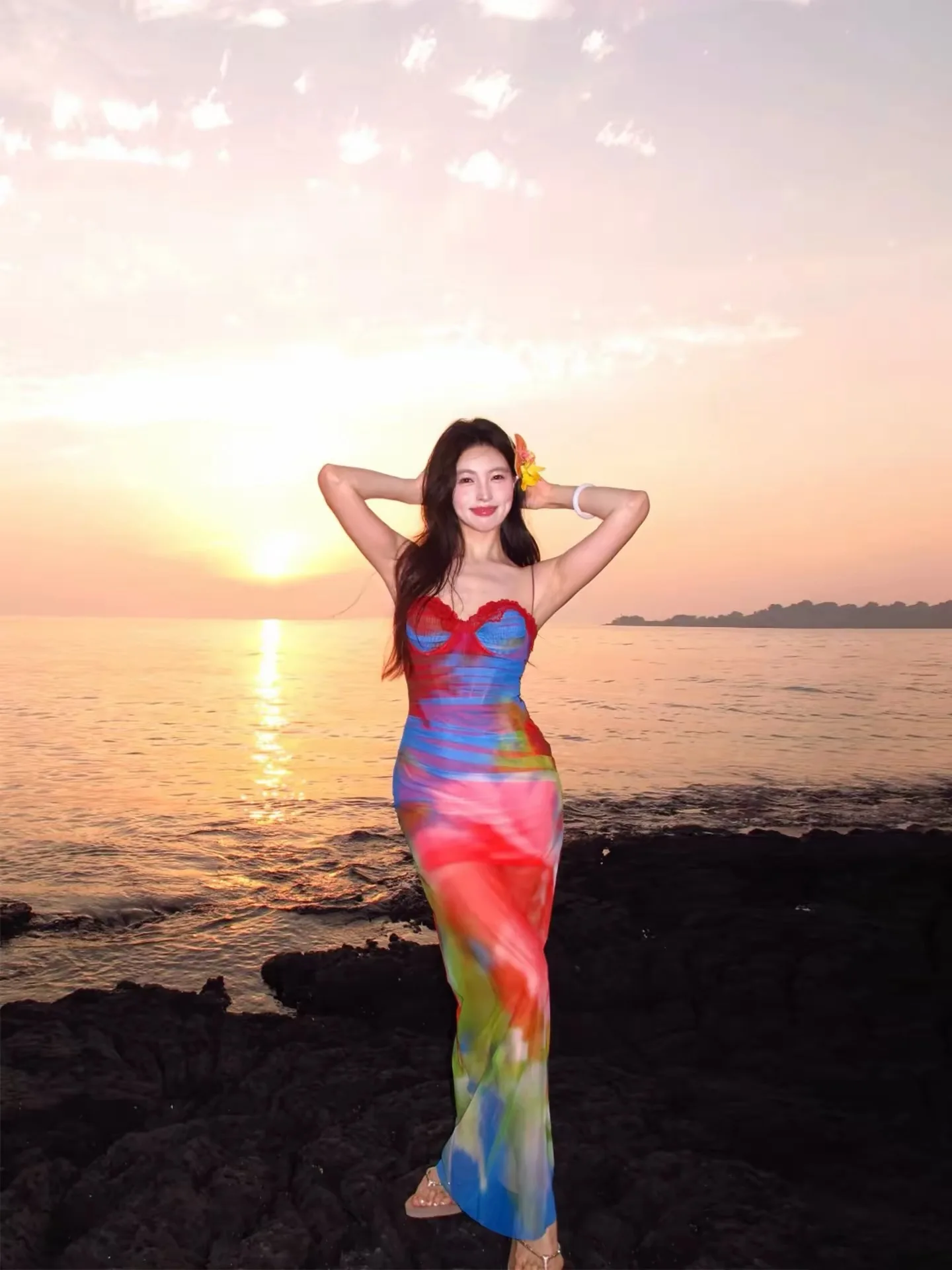 Beach Vacation Pure Desire Strap Dress Slim Fit Sexy Long Skirt Wrap Body Net Gown Summer 2026 Women's Fashion
Beach Vacation Pure Desire Strap Dress Slim Fit Sexy Long Skirt Wrap Body Net Gown Summer 2026 Women's Fashion