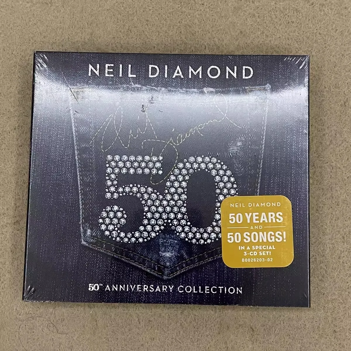 Neil Diamond 50th Anniversary Collection – American Pop Rock Folk Classic Hits 3-CD Timeless Songs Music Collectible
Neil Diamond 50th Anniversary Collection – American Pop Rock Folk Classic Hits 3-CD Timeless Songs Music Collectible