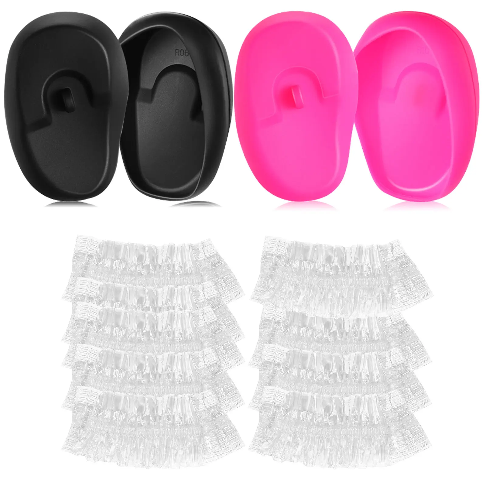 2Pairs Silicone Ear Covers Stretchable Elastic Opening Ear Protectors for Shower Hair Dyeing Bath Barbershop Salon Keep Water
2Pairs Silicone Ear Covers Stretchable Elastic Opening Ear Protectors for Shower Hair Dyeing Bath Barbershop Salon Keep Water