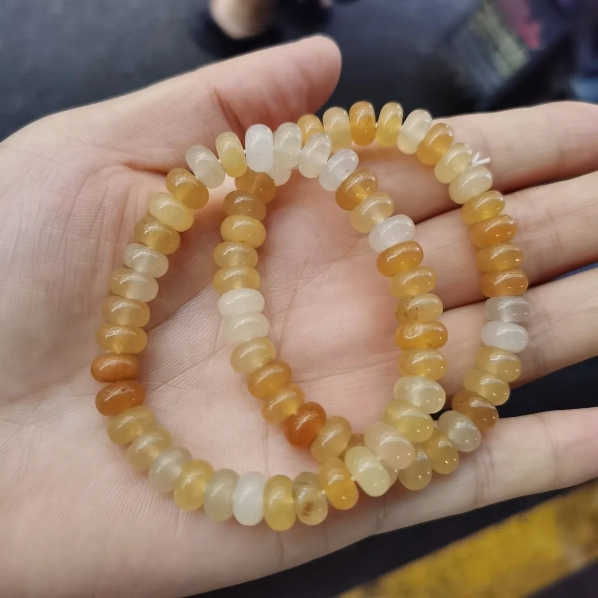 Natural gold silk topaz abacus beads bamboo joints niche ancient style creative exquisite men's and women's fashion bracelet
Natural gold silk topaz abacus beads bamboo joints niche ancient style creative exquisite men's and women's fashion bracelet