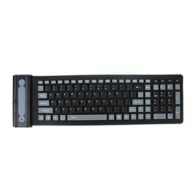 Wireless keyboard, silicone folding mute, desktop computer notebook, office portable, waterproof soft keyboard
Wireless keyboard, silicone folding mute, desktop computer notebook, office portable, waterproof soft keyboard
