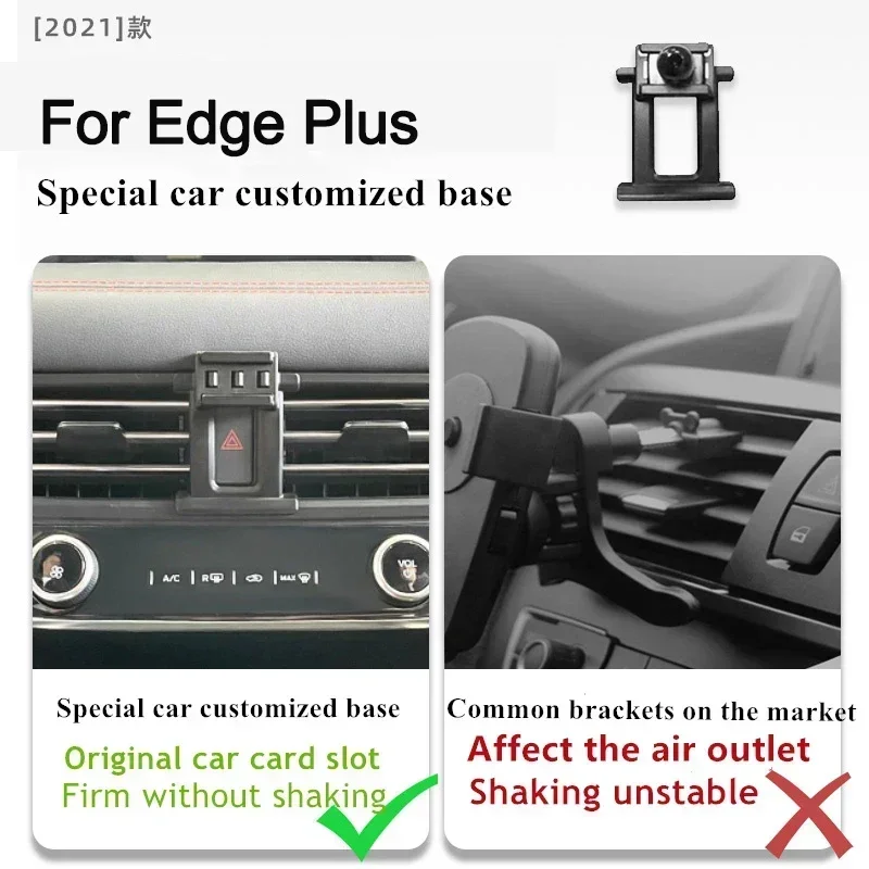 2021 For Ford Edge Plus Mobile Phone Holder Wireless Charger Car Mount Navigation Bracket GPS Support 360 Rotating
2021 For Ford Edge Plus Mobile Phone Holder Wireless Charger Car Mount Navigation Bracket GPS Support 360 Rotating