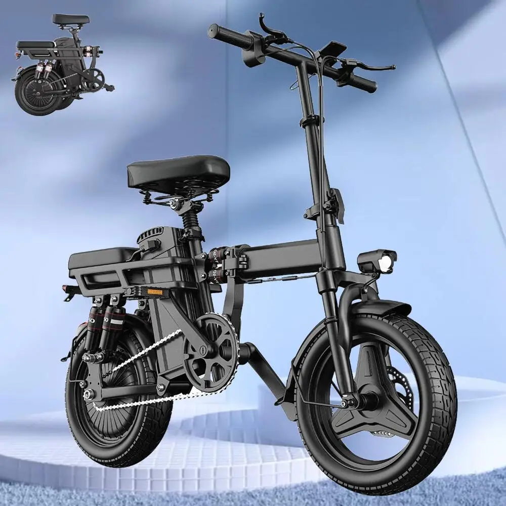 500W Power Folding Electric Motorcycles Bike For Adults 30 Miles Long Range 14 Pneumatic Tire 48V 20AH/15AH/10Ah Lithium Battery
500W Power Folding Electric Motorcycles Bike For Adults 30 Miles Long Range 14 Pneumatic Tire 48V 20AH/15AH/10Ah Lithium Battery