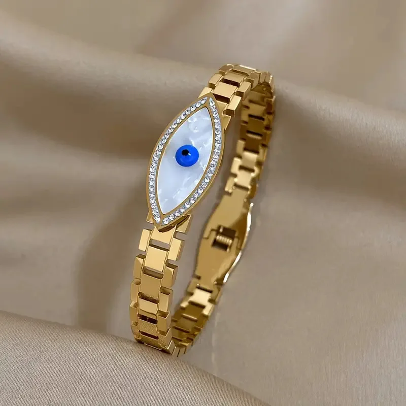 9999 gold new model hollow watch with blue demon eye opening bracelet - elegant and stylish
9999 gold new model hollow watch with blue demon eye opening bracelet - elegant and stylish