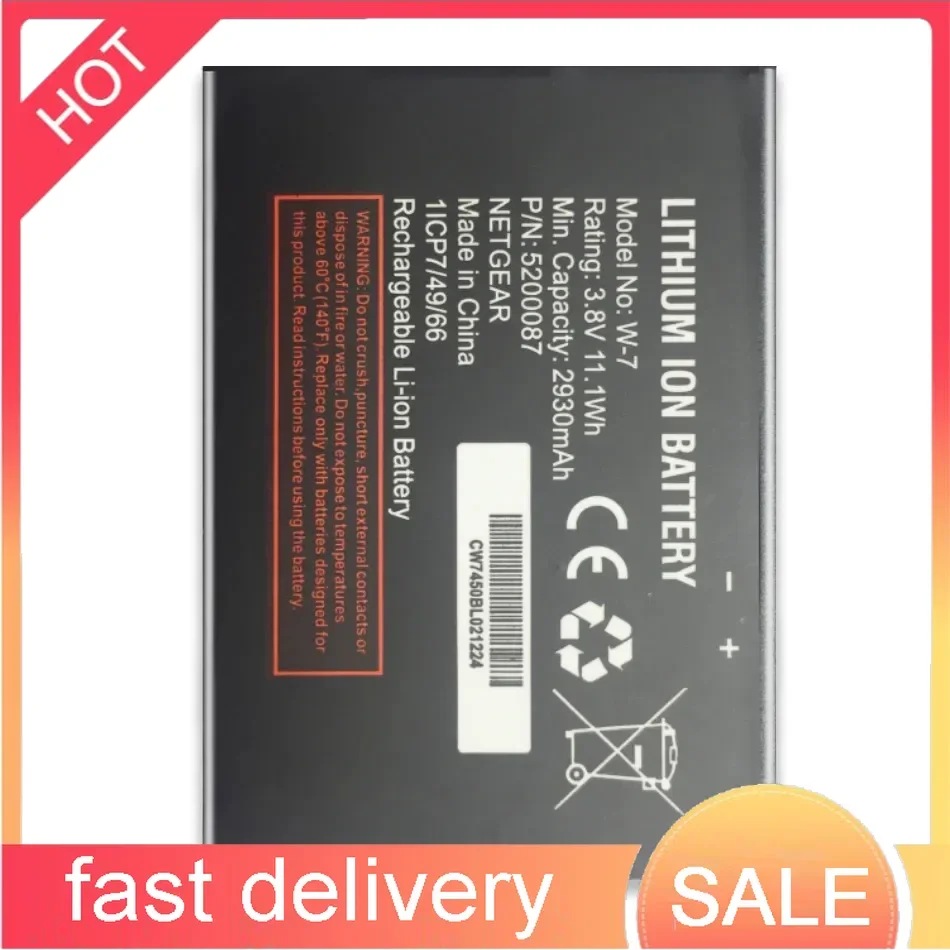 Environmentally Friendly Premium Replacement 2900mAh For Netgear Sierra Aircard 790S 810S W7 W-7 Router Battery
Environmentally Friendly Premium Replacement 2900mAh For Netgear Sierra Aircard 790S 810S W7 W-7 Router Battery