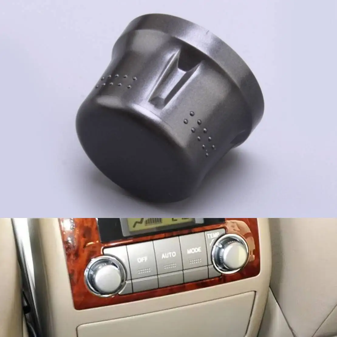 Gray Plastic Car Rear Seat Temperature Control Rotary Knob Button Switch Fit for Toyota Highlander 2009 2010 2011 2012 2013 2014
Gray Plastic Car Rear Seat Temperature Control Rotary Knob Button Switch Fit for Toyota Highlander 2009 2010 2011 2012 2013 2014
