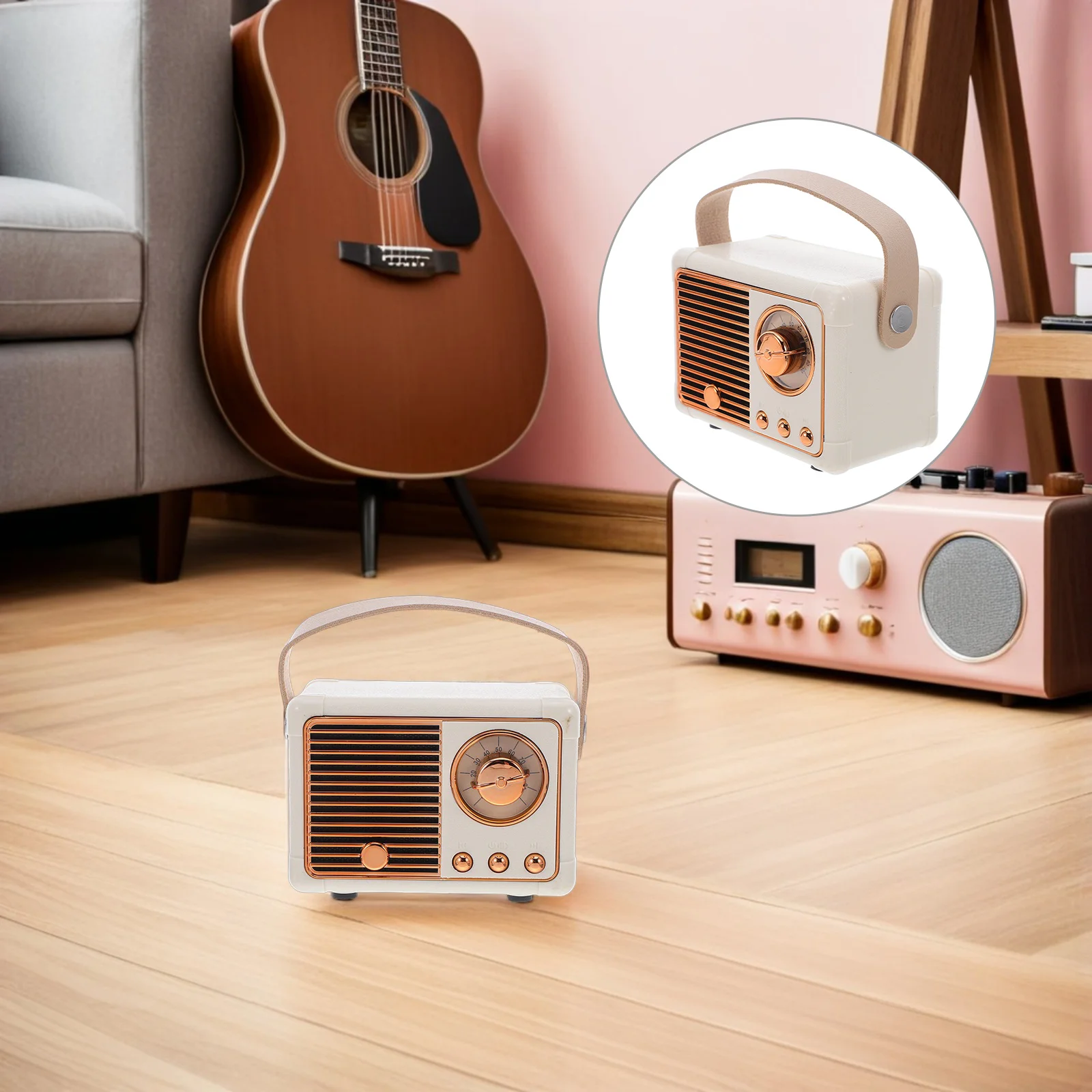 Mini Retro Portable Wireless Speaker Vintage Subwoofer Outdoor Music Player for Camping Hiking Travel Wireless Speaker
Mini Retro Portable Wireless Speaker Vintage Subwoofer Outdoor Music Player for Camping Hiking Travel Wireless Speaker