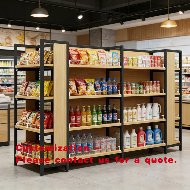 custom.Double-sided Heavy Duty Supermarket Rack Aluminum Frames Gondola Store Display Shelves Store Display Racks
custom.Double-sided Heavy Duty Supermarket Rack Aluminum Frames Gondola Store Display Shelves Store Display Racks