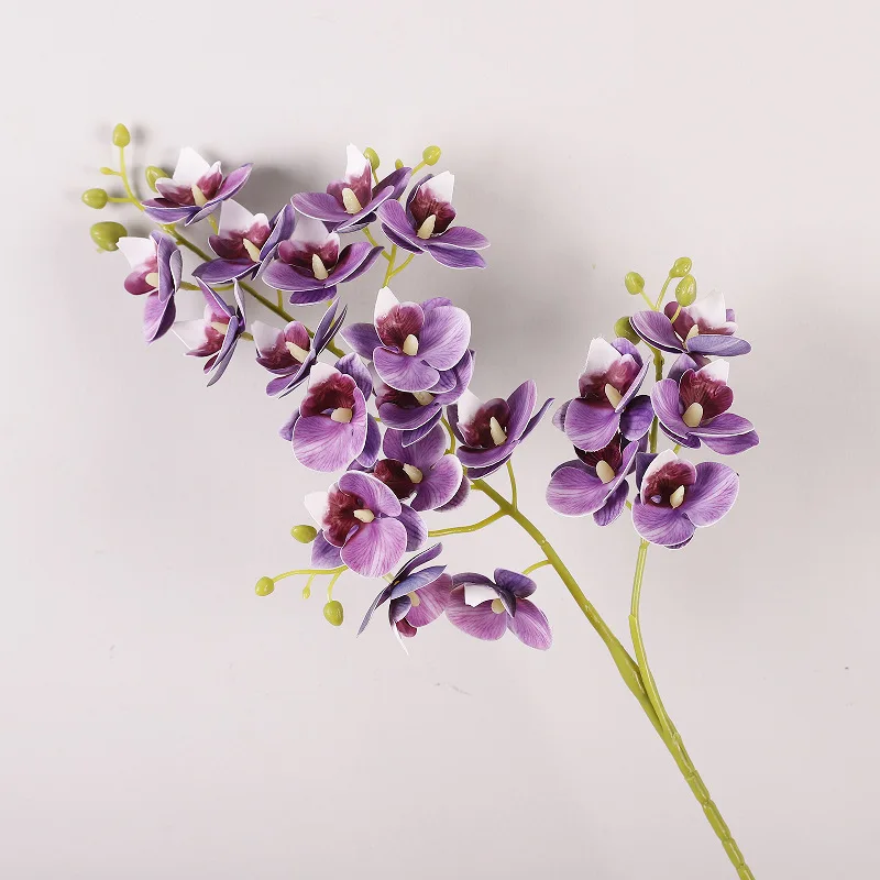 5 шт. искусственных орхидей фаленопсис из латекса с 21 цветком, реалистичные на ощупь, для свадебного декора, флористических композиций, украшения для вечеринок и дома
5 шт. искусственных орхидей фаленопсис из латекса с 21 цветком, реалистичные на ощупь, для свадебного декора, флористических композиций, украшения для вечеринок и дома