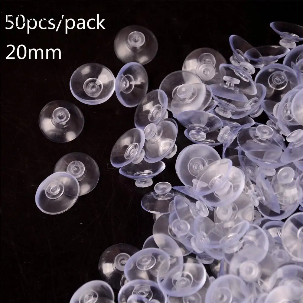 50pcs/pack 20mm Hig-end Clear Sucker Suction Cups Mushroom Head Suckers Cup Button Transparent
50pcs/pack 20mm Hig-end Clear Sucker Suction Cups Mushroom Head Suckers Cup Button Transparent