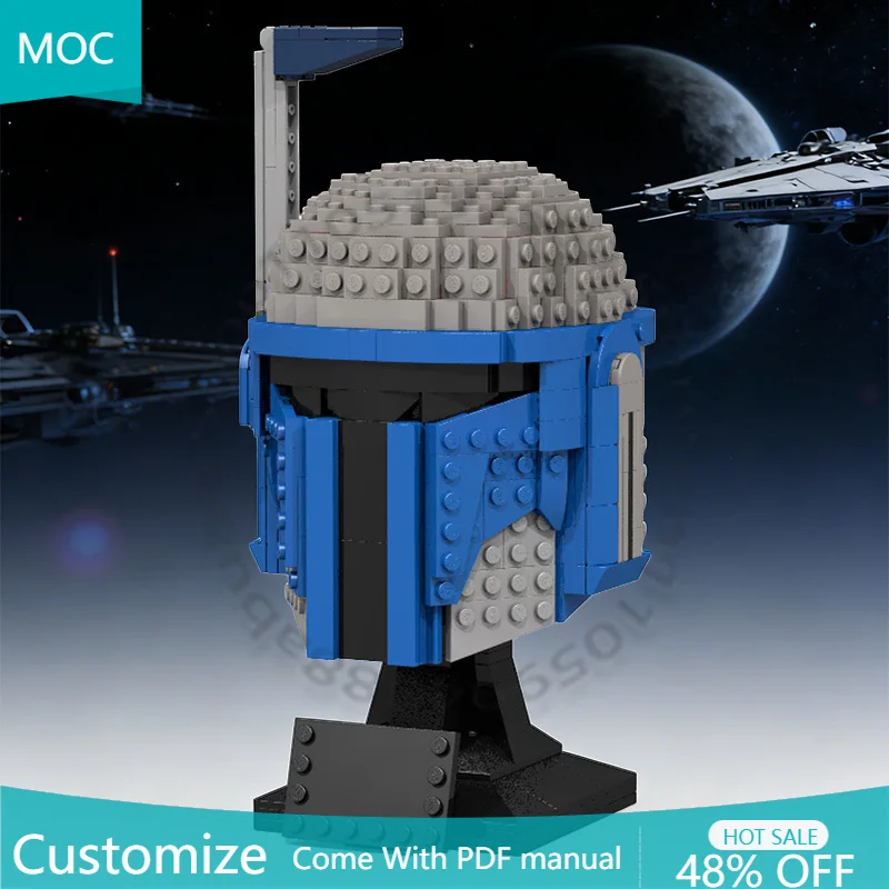 Набор для сборки шлема (602 детали), модель MOC, модульный конструктор, простой технологичный дизайн, DIY, игрушка для мальчиков, подарок на Рождество
Набор для сборки шлема (602 детали), модель MOC, модульный конструктор, простой технологичный дизайн, DIY, игрушка для мальчиков, подарок на Рождество