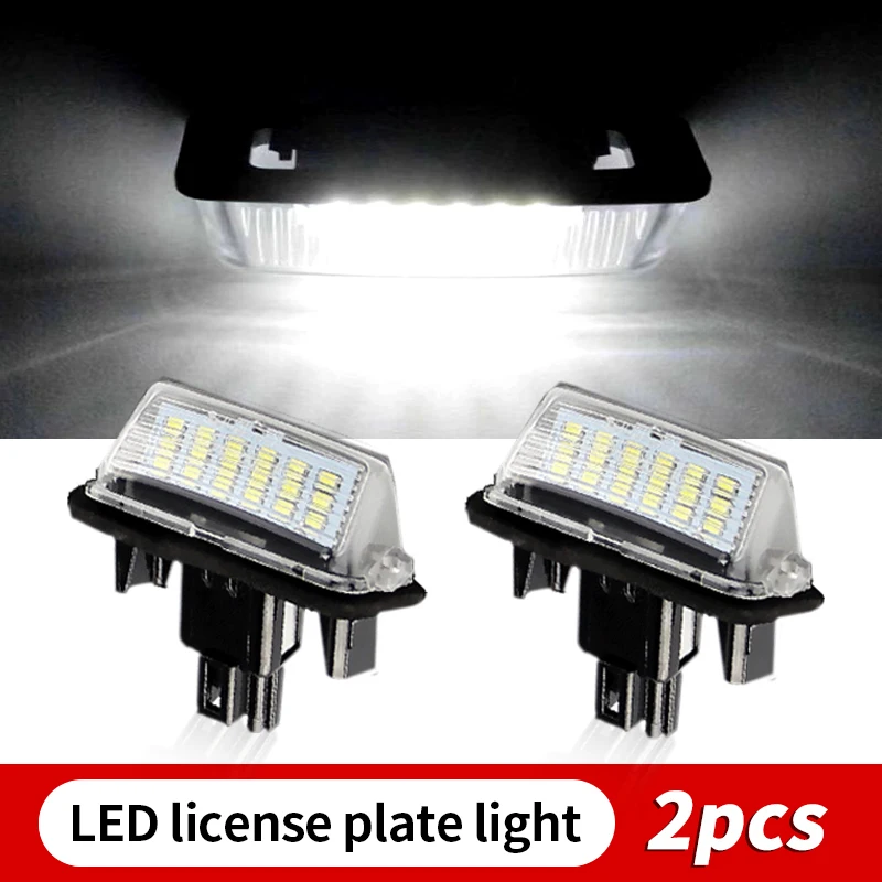 2PCS Canbus White For Toyota Yaris/Vitz Camry Corolla Prius C Ractis Verso S Led Licence Number Plate LED Lamp Light OEM REPLACE
2PCS Canbus White For Toyota Yaris/Vitz Camry Corolla Prius C Ractis Verso S Led Licence Number Plate LED Lamp Light OEM REPLACE