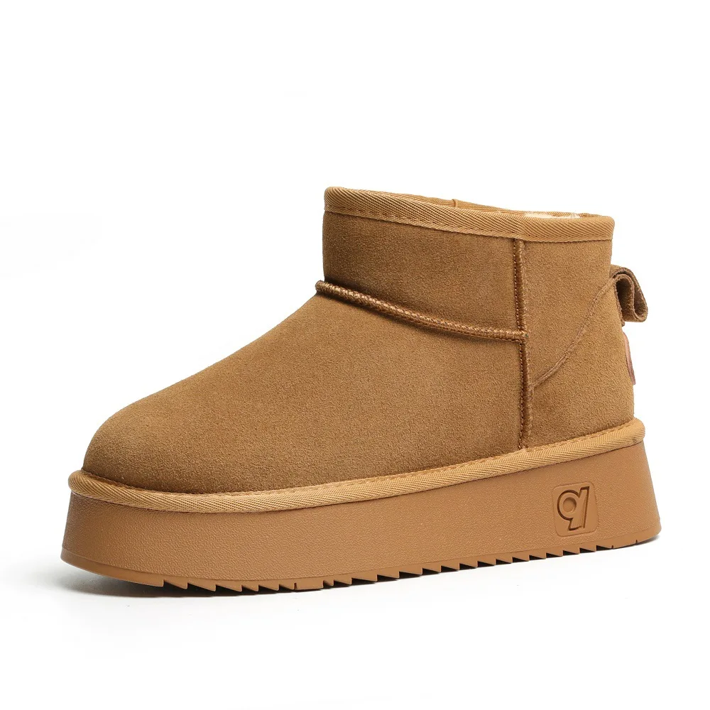 зимние сапоги Женские кожаные шерстяные зимние сапоги на толстой подошве и толстой изоляцией, противоскользящие короткие зимние хлопковые сапоги
зимние сапоги Женские кожаные шерстяные зимние сапоги на толстой подошве и толстой изоляцией, противоскользящие короткие зимние хлопковые сапоги