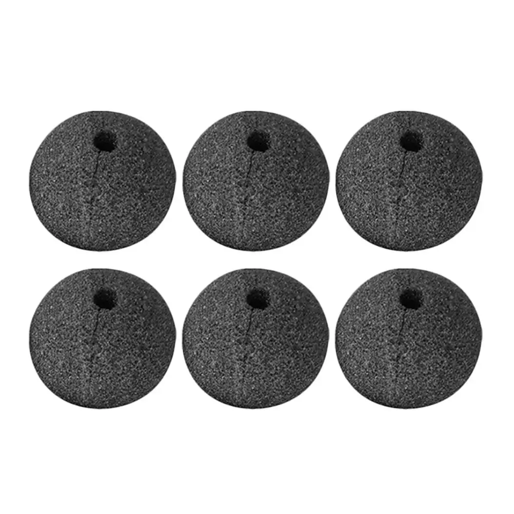 6 PCS Makeup Costume Props Clown Nose Accessories Black for Kids Sponge Ball Adult
6 PCS Makeup Costume Props Clown Nose Accessories Black for Kids Sponge Ball Adult
