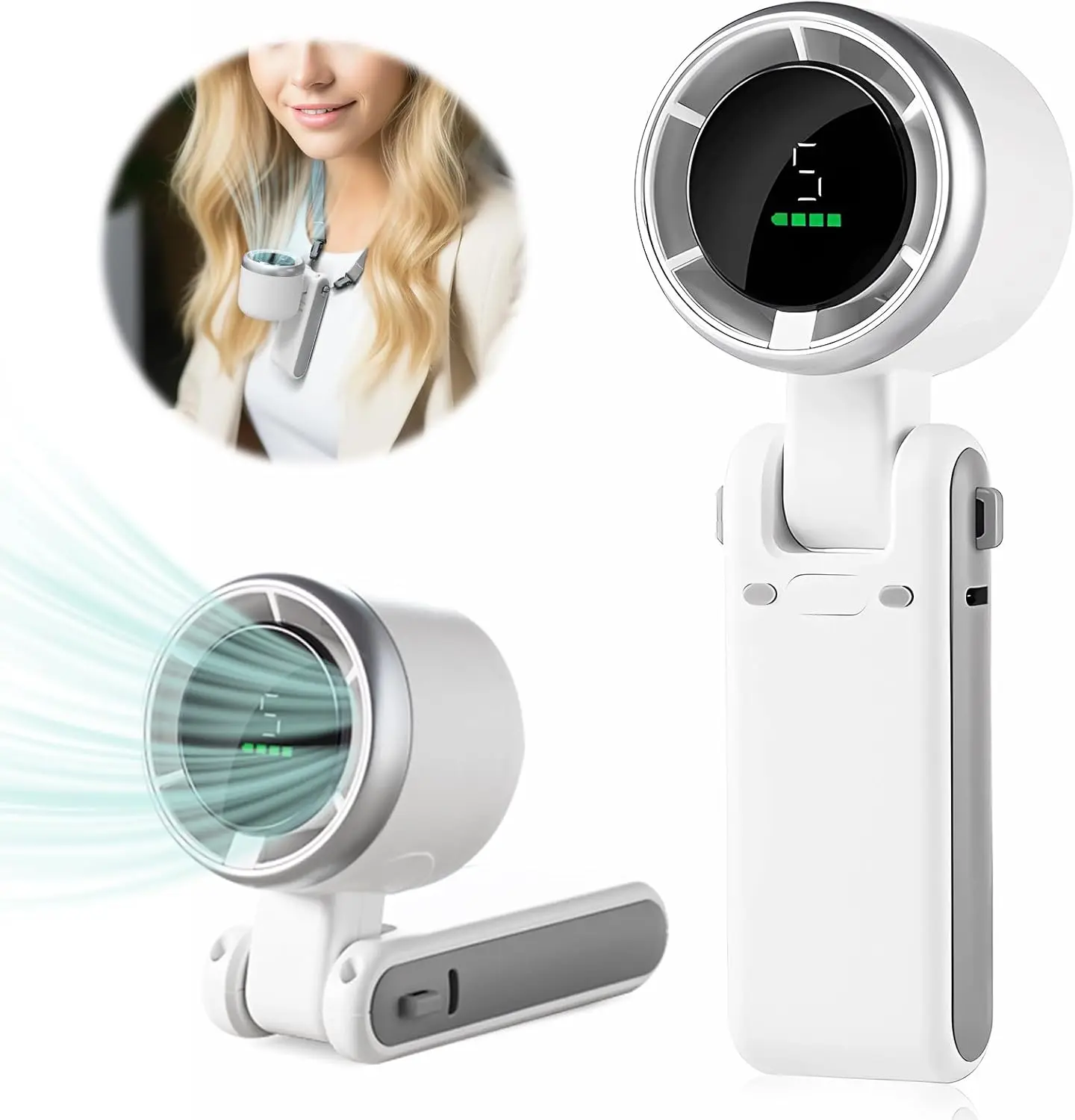 3-in-1 Foldable Turbo Fan: 15000RPM, 12H Battery, 5 Speeds, USB Rechargeable for Travel/Home/Office
3-in-1 Foldable Turbo Fan: 15000RPM, 12H Battery, 5 Speeds, USB Rechargeable for Travel/Home/Office