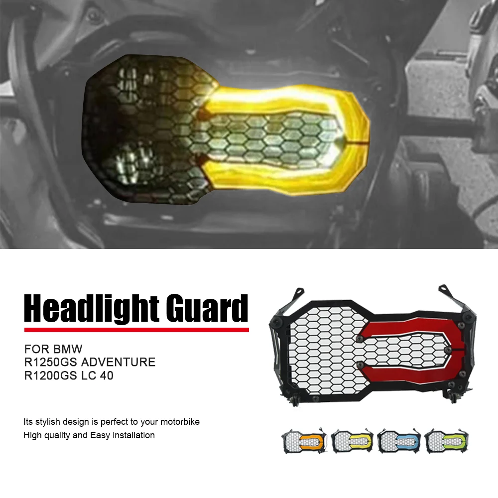 For BMW R 1250 GS R1250GS Adventure R1200GS LC 40 Years Edition Motorcycle Headlight Guard Protector Cover Protection Grille
For BMW R 1250 GS R1250GS Adventure R1200GS LC 40 Years Edition Motorcycle Headlight Guard Protector Cover Protection Grille