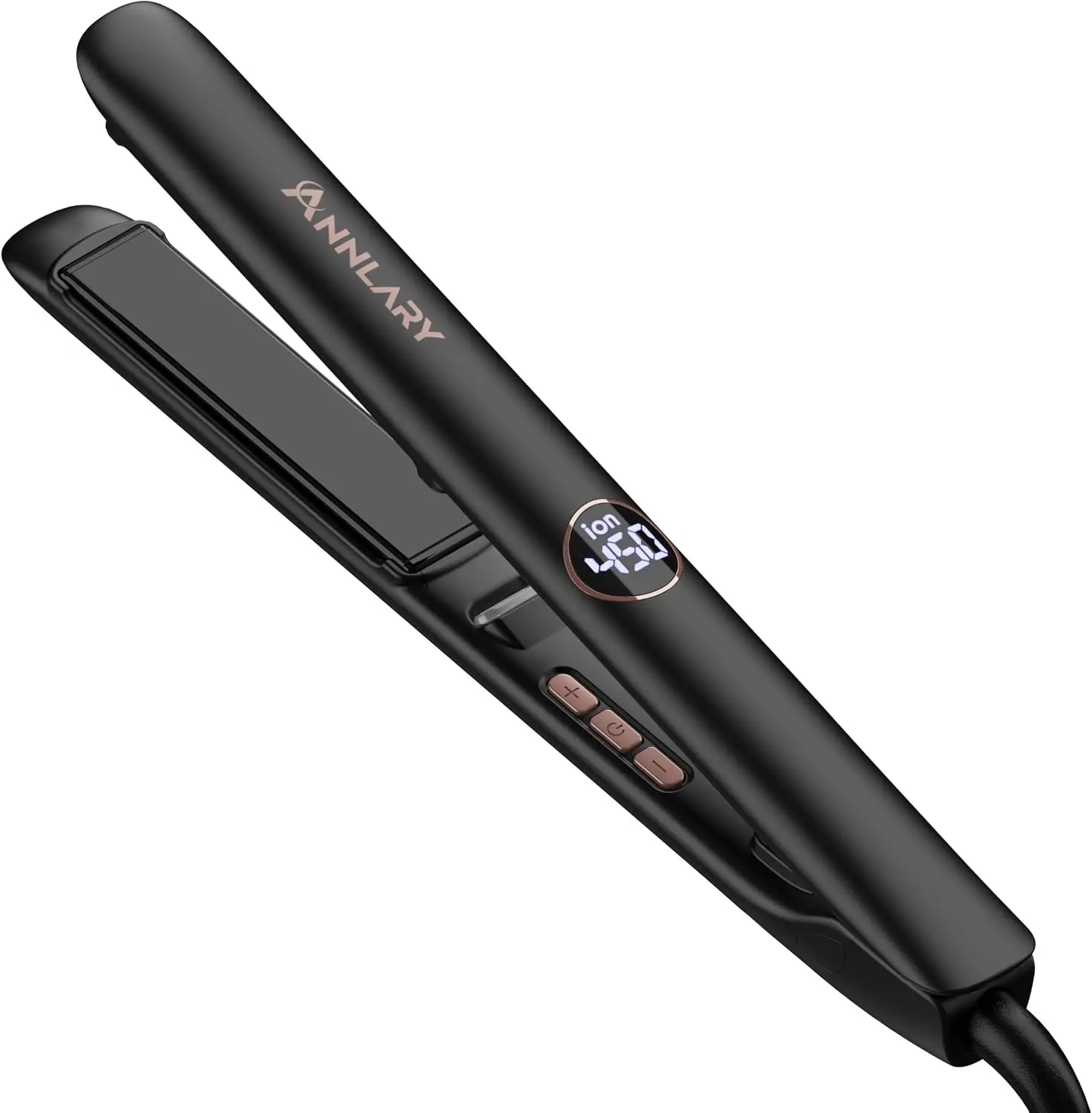 2-in-1 Hair Straightener & Curler, 15s Fast Heating, Titanium Ceramic Ionic, Dual Voltage for All Hair Types
2-in-1 Hair Straightener & Curler, 15s Fast Heating, Titanium Ceramic Ionic, Dual Voltage for All Hair Types