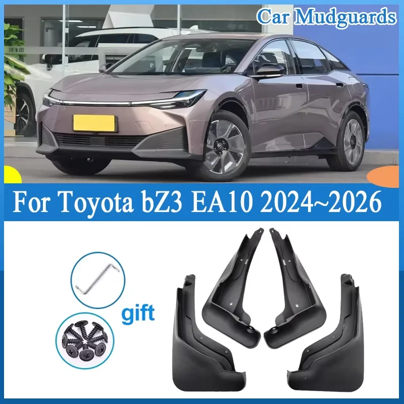 Car Mudguard For Toyota bZ3 Mudflaps EA10 2024 2025 2023~2026 Accessories Scratch-proof Mudflap Fender Splash-proof Mud Flaps
Car Mudguard For Toyota bZ3 Mudflaps EA10 2024 2025 2023~2026 Accessories Scratch-proof Mudflap Fender Splash-proof Mud Flaps
