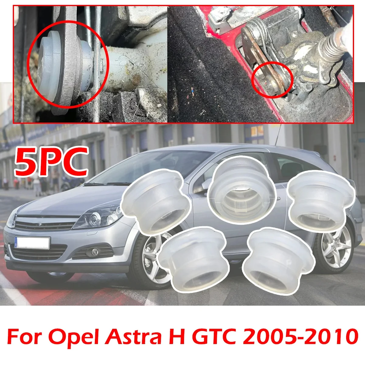5X Manual Gear Shift Lever Cable Bushing Repair Gearbox Selector End Linkage Rubber Sleeve For Opel Astra H GTC 2005 2006-2010
5X Manual Gear Shift Lever Cable Bushing Repair Gearbox Selector End Linkage Rubber Sleeve For Opel Astra H GTC 2005 2006-2010