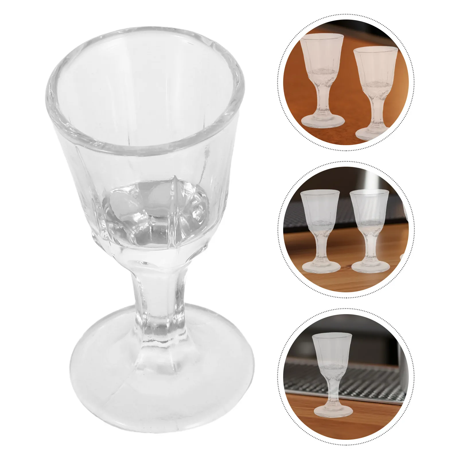 10Pcs Glass Liquor Cup 10Ml Small Vintage Goblet for Whiskey Wine Spirits Beer Cocktails Coffee Premium Household Bar
10Pcs Glass Liquor Cup 10Ml Small Vintage Goblet for Whiskey Wine Spirits Beer Cocktails Coffee Premium Household Bar