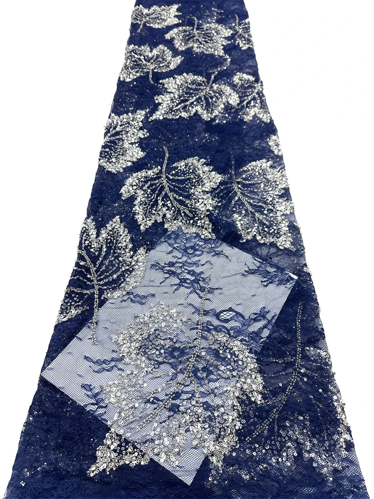 New Latest High End French Beaded Lace Fabric 2026 African Sequins Embroidery Tulle Mesh Lace For Wedding Dress Sewing
New Latest High End French Beaded Lace Fabric 2026 African Sequins Embroidery Tulle Mesh Lace For Wedding Dress Sewing