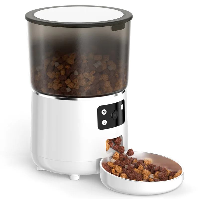 1080P Smart Monitoring Voice Feeder 4L Automatic Cat Food Feeder Wifi App Remote Control Anti-clog Design Auto Pet Dog Feeder
1080P Smart Monitoring Voice Feeder 4L Automatic Cat Food Feeder Wifi App Remote Control Anti-clog Design Auto Pet Dog Feeder