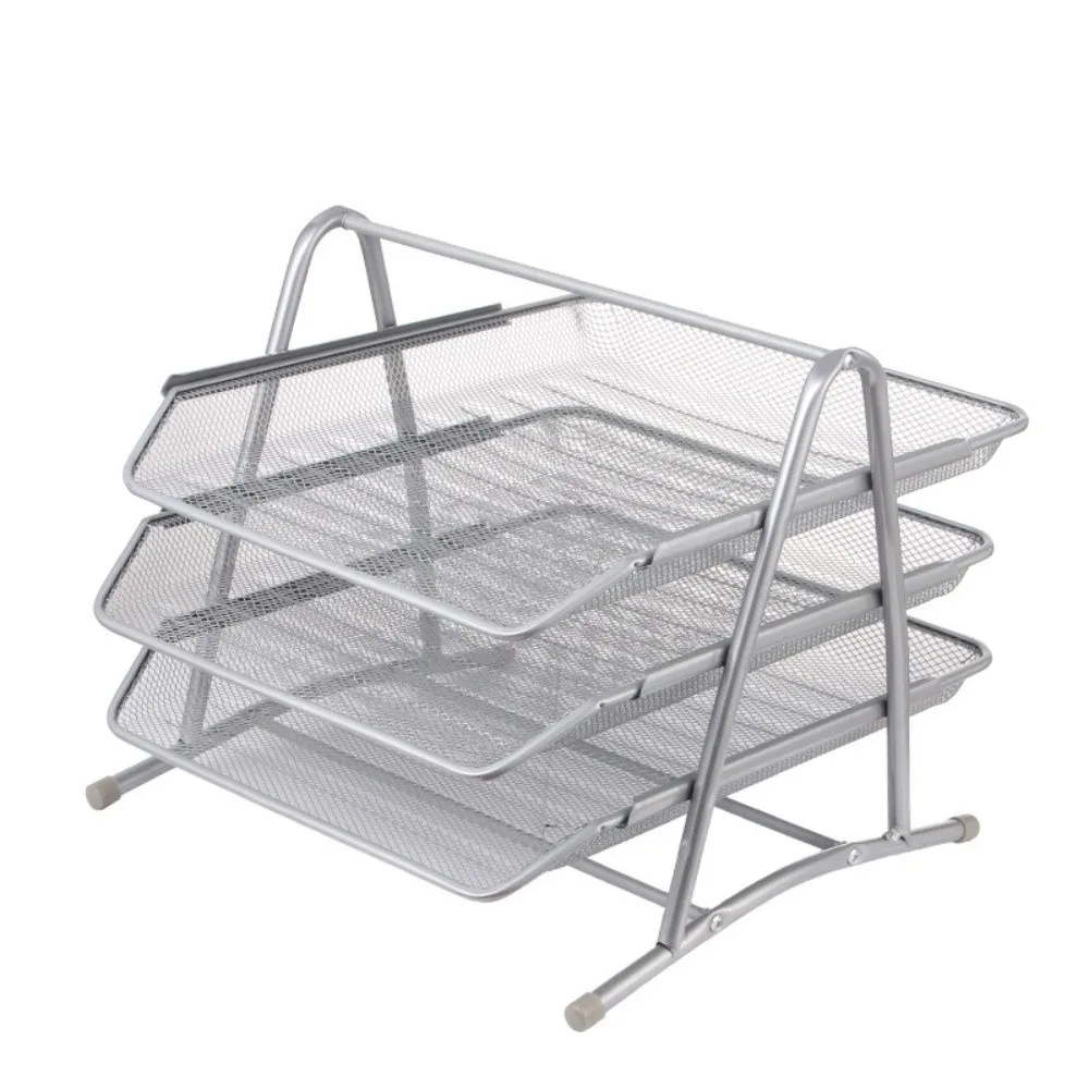 Metal Three-layer File Rack Drawer Style Wire Mesh Desktop Data Tray File Manager Storage Rack Desktop Document Rack Literature
Metal Three-layer File Rack Drawer Style Wire Mesh Desktop Data Tray File Manager Storage Rack Desktop Document Rack Literature