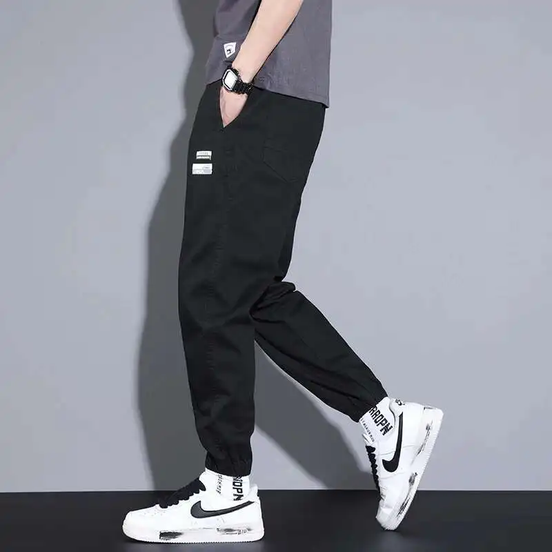 Autumn Winter Harem Pants Men Cotton Thick Elastic Drawstring Waist Beam Feet Light Blue Loose Joggers Sports Cargo Trouser Male
Autumn Winter Harem Pants Men Cotton Thick Elastic Drawstring Waist Beam Feet Light Blue Loose Joggers Sports Cargo Trouser Male
