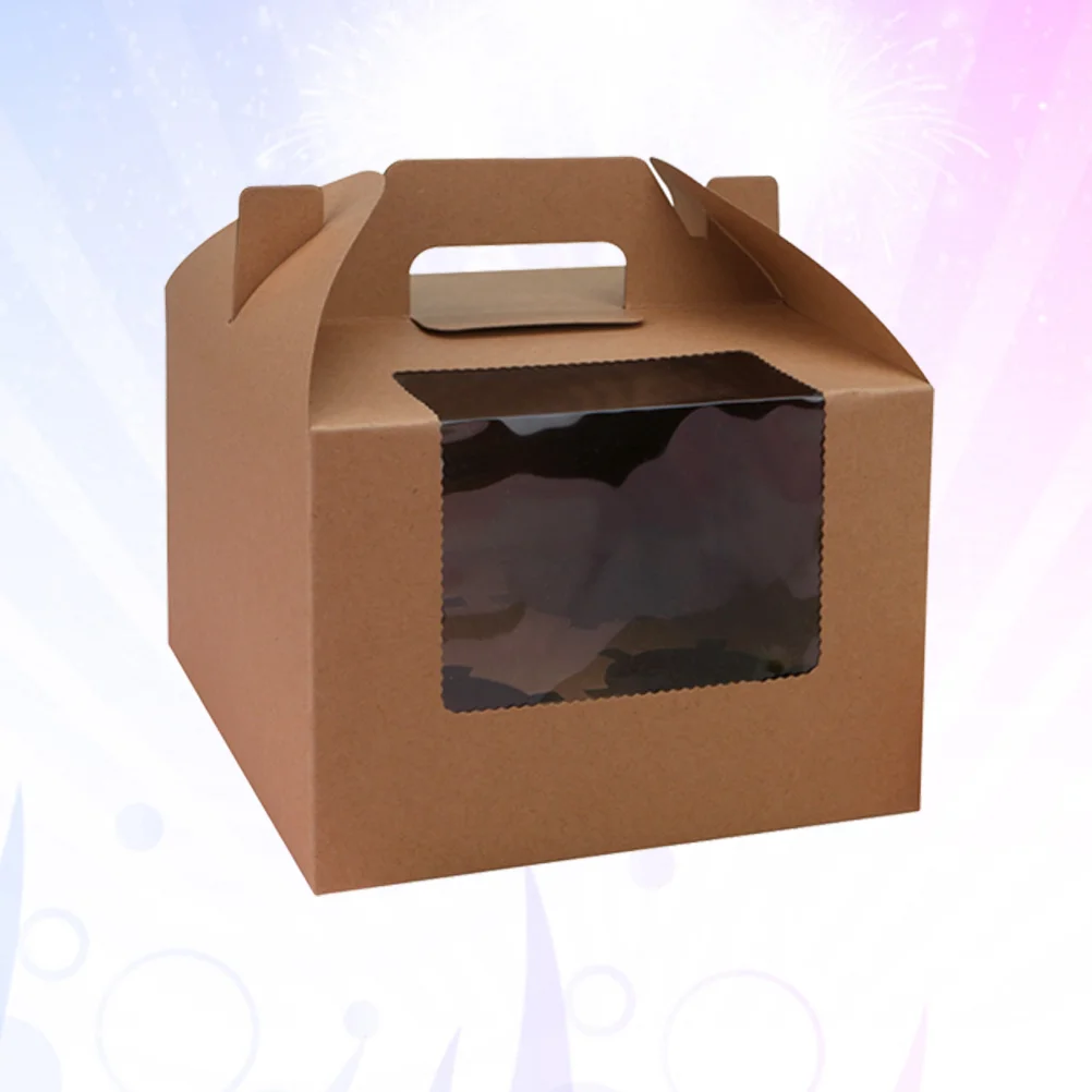 10pcs 4 Cavities Paper Cupcake Box Portable Dessert Containers Bakery Cake Carriers for Home Dessert Shop (Kraft)
10pcs 4 Cavities Paper Cupcake Box Portable Dessert Containers Bakery Cake Carriers for Home Dessert Shop (Kraft)