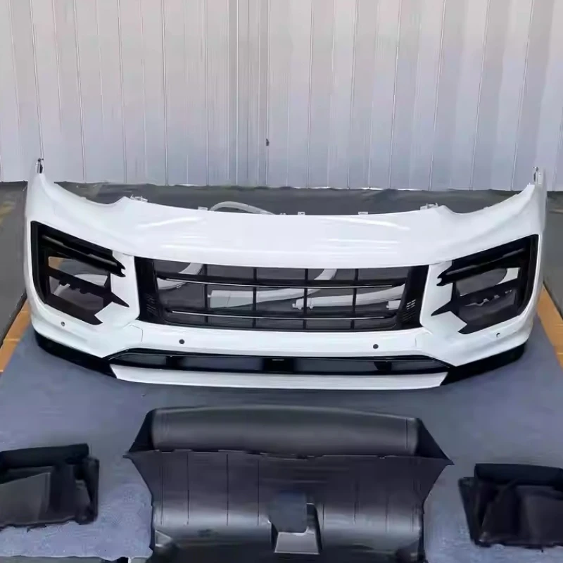 Передний бампер в сборе для Porsche Cayenne 10-17, обновленный до 2024 Turbo GT Style, комплект кузова из полипропилена
Передний бампер в сборе для Porsche Cayenne 10-17, обновленный до 2024 Turbo GT Style, комплект кузова из полипропилена