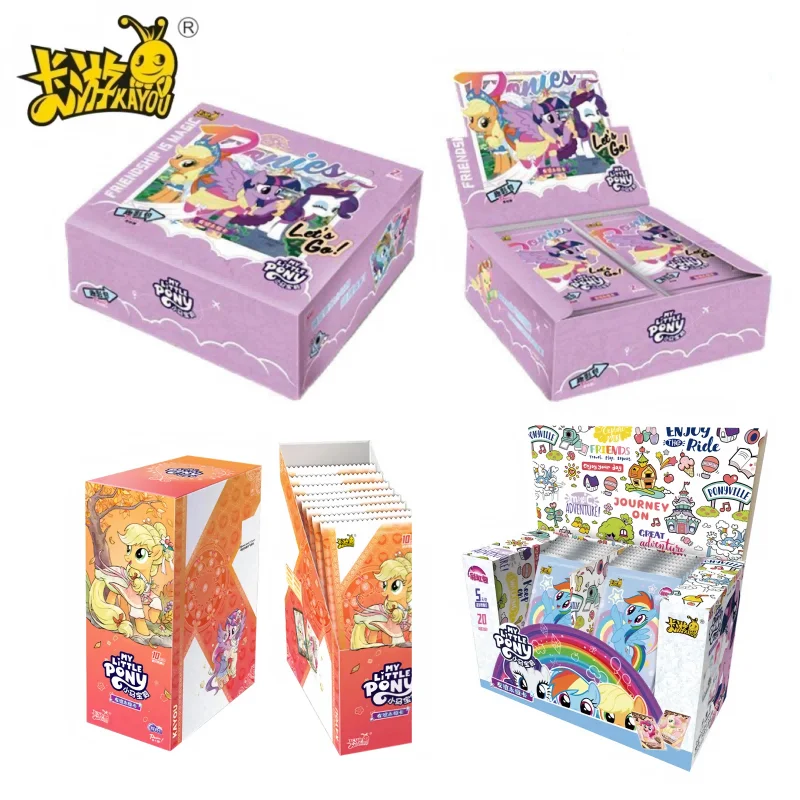 KAYOU Genuine My Little Pony Card Friendship Eternal Cards Fun Movie Bag Cute Funny Party Princess Anime Collectible Card Toy 
KAYOU Genuine My Little Pony Card Friendship Eternal Cards Fun Movie Bag Cute Funny Party Princess Anime Collectible Card Toy