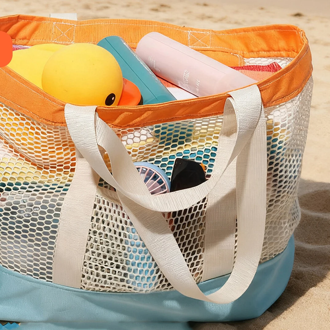 Large Capacity Portable Shoulder Bag Outdoor Travel Storage Bag Mesh Bag Compartmentalized Beach Bag Hand-Held Swimming Bag
Large Capacity Portable Shoulder Bag Outdoor Travel Storage Bag Mesh Bag Compartmentalized Beach Bag Hand-Held Swimming Bag