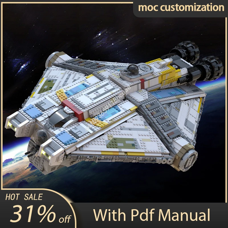 3934 шт. Moc Star Battle The Ghost-почтатели (с интерфейсом) модель строительные блоки кирпичи творческая сборка развивающая игрушка в подарок
3934 шт. Moc Star Battle The Ghost-почтатели (с интерфейсом) модель строительные блоки кирпичи творческая сборка развивающая игрушка в подарок