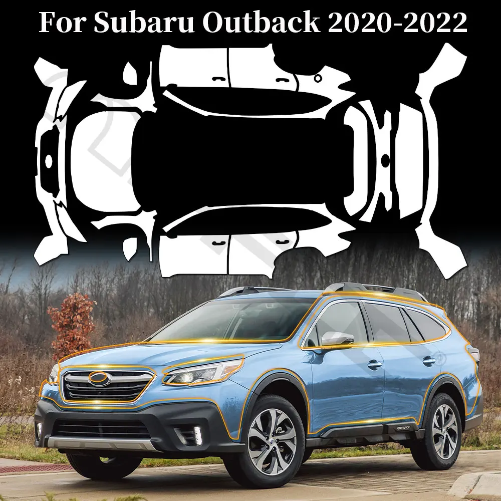 For Subaru Outback 2020 2021 2022 TPU Anti-Scratch Paint Protection Film Car Body Pre-cut PPF Clear Bra Invisible Resistant Kit
For Subaru Outback 2020 2021 2022 TPU Anti-Scratch Paint Protection Film Car Body Pre-cut PPF Clear Bra Invisible Resistant Kit