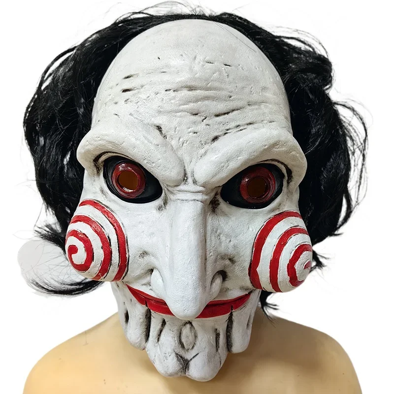 Saw Billy Pop Horror Masker Film Enge Grimas Pop Vol Gezicht Volwassenen Latex Masker Halloween Feest Kostuum Cosplay Kattenkwa
Saw Billy Pop Horror Masker Film Enge Grimas Pop Vol Gezicht Volwassenen Latex Masker Halloween Feest Kostuum Cosplay Kattenkwa