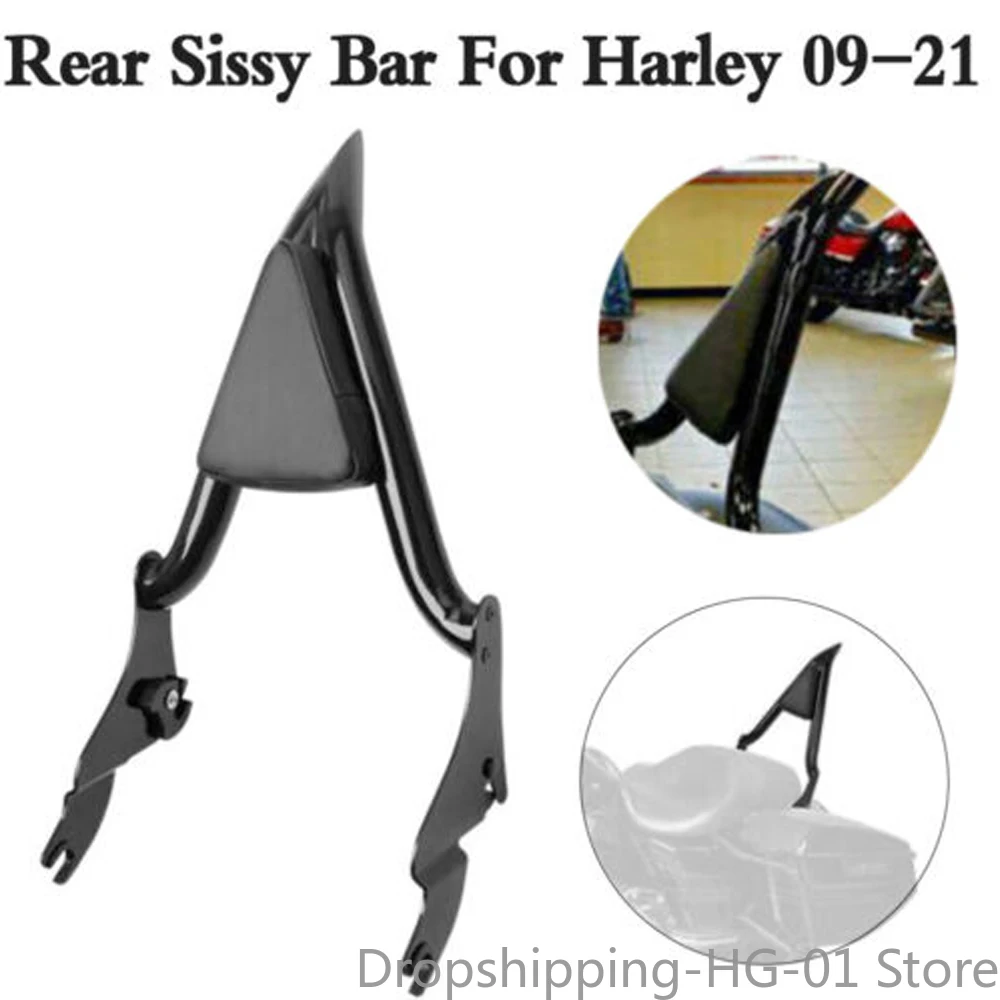 Motorcycle Detachable Rear Passenger Backrest Sissy Bar For Harley Touring Road King Electra Glide Ultra Limited 2009-2021 2020
Motorcycle Detachable Rear Passenger Backrest Sissy Bar For Harley Touring Road King Electra Glide Ultra Limited 2009-2021 2020